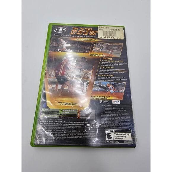 Top Spin Tennis (Original Xbox) CIB COMPLETE & TESTED - Picture 2 of 3